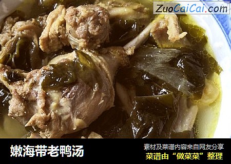 嫩海带老鸭汤
