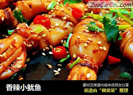 香辣小鱿鱼