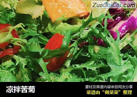 凉拌苦菊
