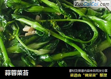 蒜蓉菜苔