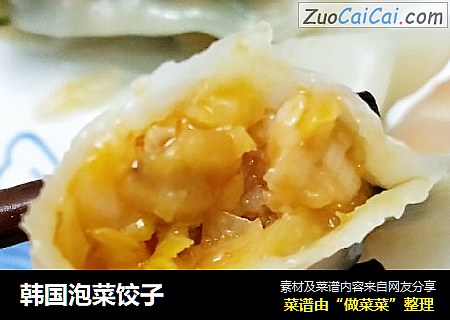 韩国泡菜饺子