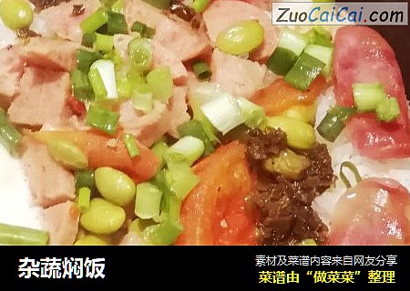杂蔬焖饭