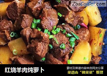 红烧羊肉炖萝卜