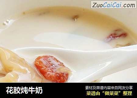 花胶炖牛奶