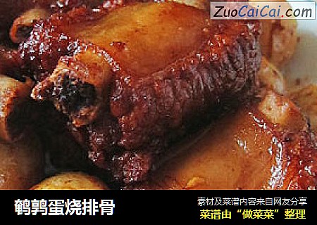 鹌鹑蛋烧排骨