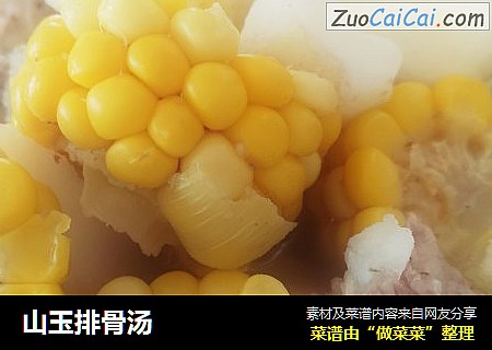山玉排骨汤