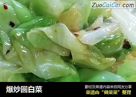 爆炒圆白菜