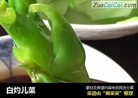 白灼儿菜