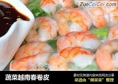 蔬菜越南春卷皮