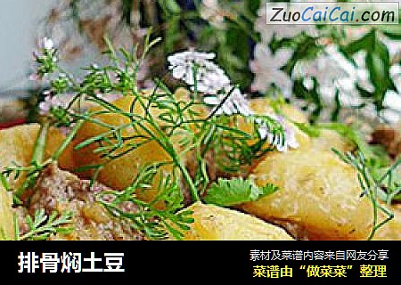 排骨焖土豆