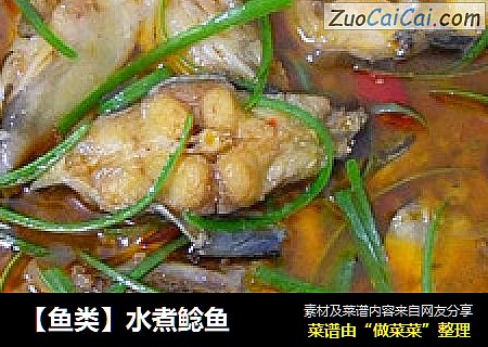 【鱼类】水煮鲶鱼