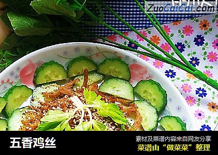 五香鸡丝