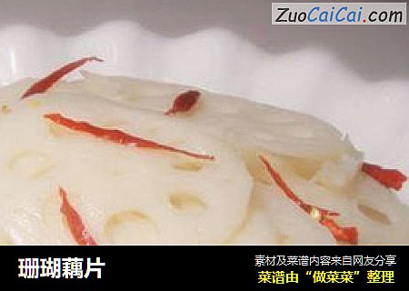 珊瑚藕片