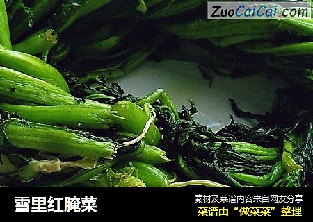 雪里红腌菜