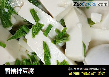 香椿拌豆腐