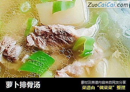 萝卜排骨汤