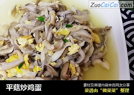 平菇炒鸡蛋