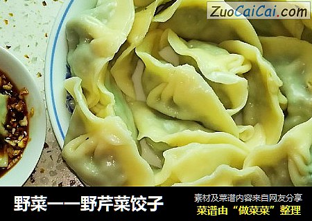 野菜一一野芹菜饺子