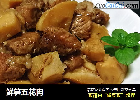 鲜笋五花肉