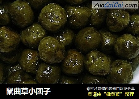 鼠曲草小团子