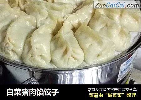 白菜猪肉馅饺子