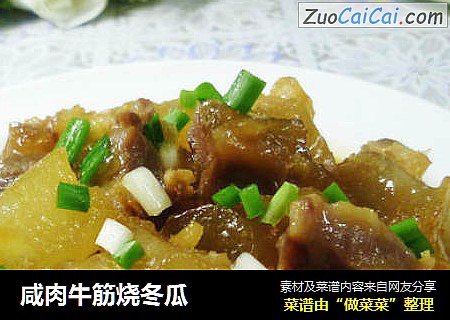 咸肉牛筋烧冬瓜