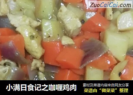 小满日食记之咖喱鸡肉