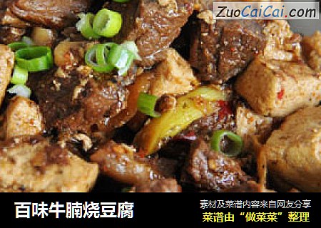 百味牛腩烧豆腐