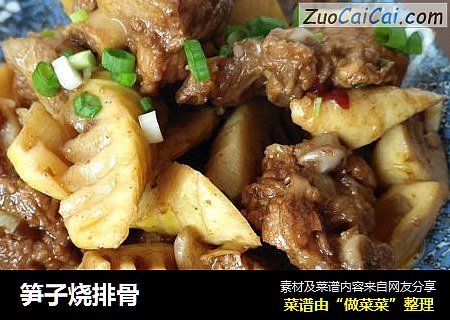 笋子烧排骨
