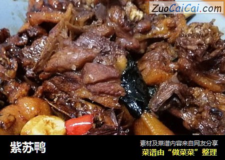 紫苏鸭