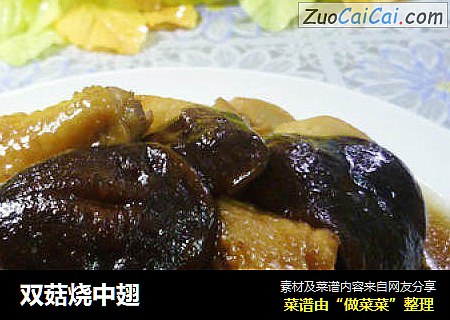 双菇烧中翅
