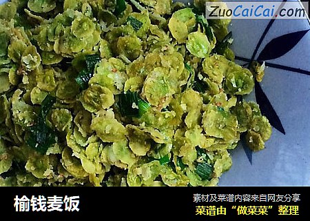 榆钱麦饭