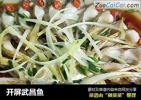 开屏武昌鱼