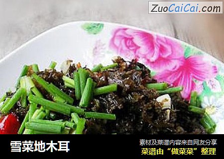 雪菜地木耳