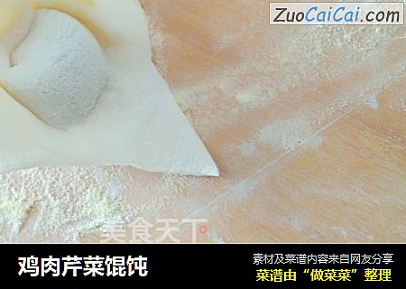 鸡肉芹菜馄饨