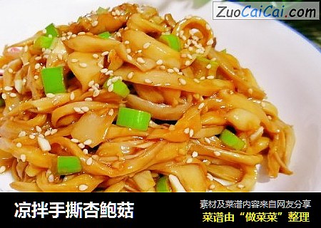 凉拌手撕杏鲍菇