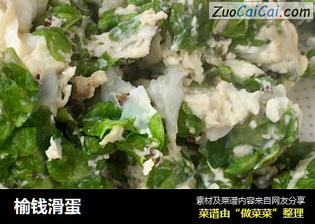 榆钱滑蛋