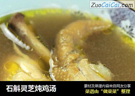 石斛灵芝炖鸡汤