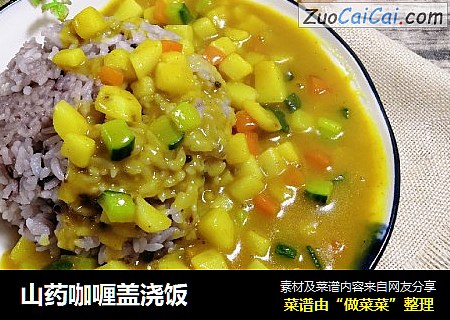 山药咖喱盖浇饭