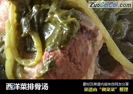 西洋菜排骨汤
