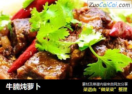牛腩炖萝卜