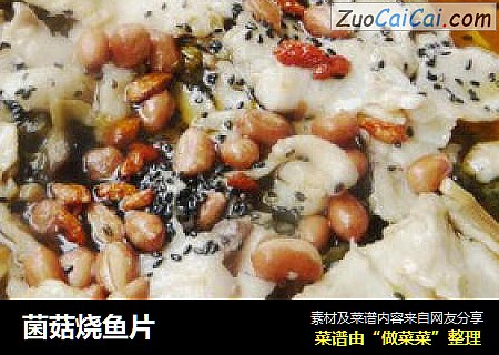 菌菇烧鱼片