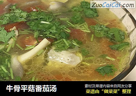 牛骨平菇番茄汤