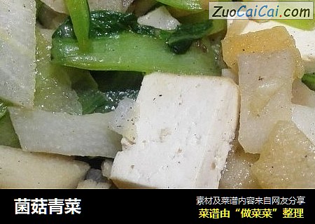 菌菇青菜