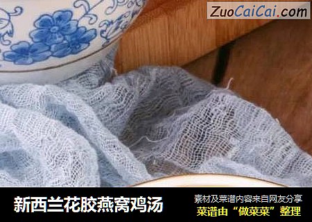 新西兰花胶燕窝鸡汤