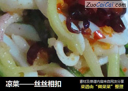 凉菜——丝丝相扣