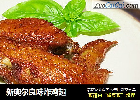 新奥尔良味炸鸡翅