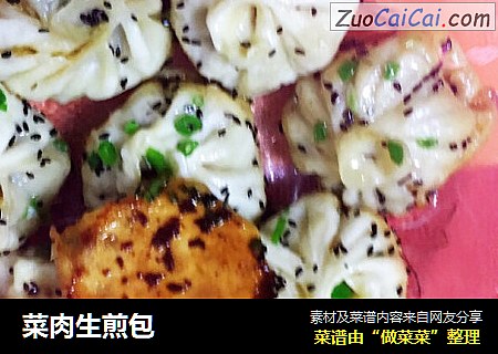 菜肉生煎包