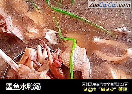 墨鱼水鸭汤