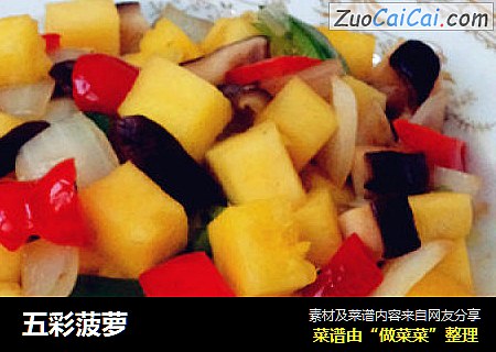 五彩菠萝